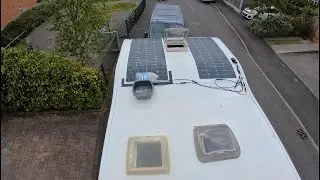 Upgrading my solar panels | motorhome solar setup
