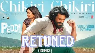 Chikiri chikiri ( retuned) #peddimovie #chikiri | Ram charan | Peddi | buchi babu sana 