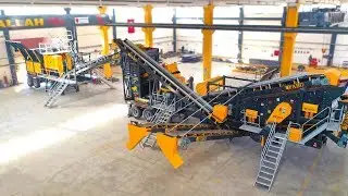 FABO | MCK-95 MOBILE HARD STONE CRUSHING AND SCREENING PLANT