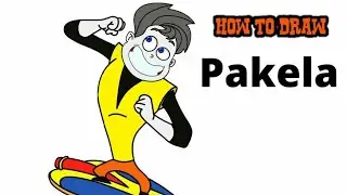 How to draw  pakela ( Paap o meter)  Drawing pakela| Easily drawing cartoon.(Rudro art's)