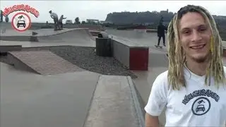 This is Cardiff Skatepark Plaza