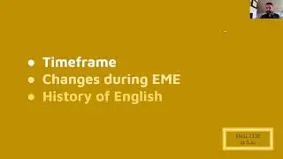 ENGL 1120 Overview of Early Modern English
