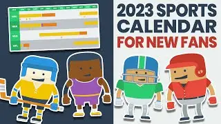 2023 Sports Calendar For New Fans [NHL, NBA, MLB, NFL]