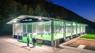 Sportst&auml;ttenbau 2.0  McArena Freiluft Sporthalle