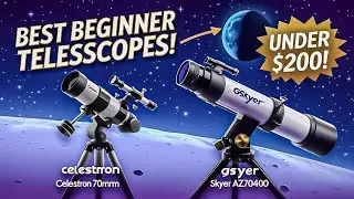 Top 3 Beginners Telescope For Stargazing 🌟💥|Best telescopes under $200 |@SF1Tech