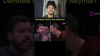 O cara prefere o dembele ao inv&eacute;s do neymar... #shorts #futebol #neymar #dembele #barcelona #psg