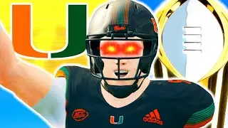I PLAYED the Career of TYLER VAN DYKE In NCAA Football 23