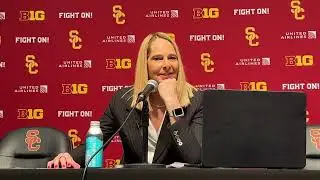 Maryland WBB Post Game Press Conference vs USC WBB. 1-15-2026