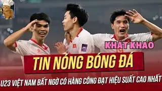 TIN BÓNG ĐÁ SÁNG 16/01 | U23 Việt Nam Dẫn Đầu Hiệu Suất Tấn Công, Chờ Phép Màu Từ HLV Kim