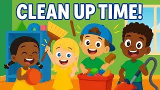 Clean Up Song for Kids | Tidy Up Time with Creative Leap Kids