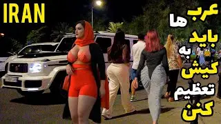 Kish Iran wins the game from Dubai!! Kish Island beach 2025 Vlog. visit  Persian gulf seaside 2025