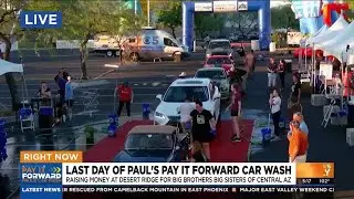 Final day of Paul's Pay It Forward Car Wash