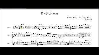 Mi - B&aacute;rbara Barber - Viola Scales - 3 octaves