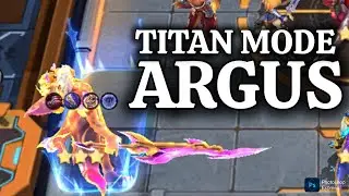 TITAN MODE ARGUS ASTRO POWER WEAPON MASTER | MAGIC CHESS GO GO