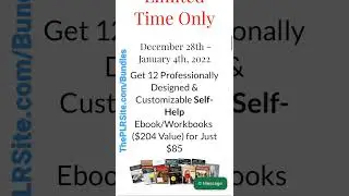70% OFF! New Year PLR Deal