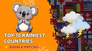 Top 10 Rainiest Countries | Kuoala Matches