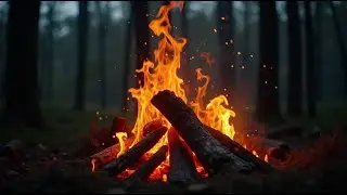 Sleep with the Sound of a Warm Outdoor Fire