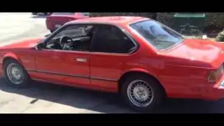 1987 BMW 635 CSI Import Classic in San Bernadino, CA