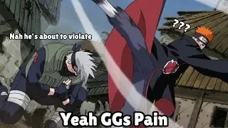 How KAKASHI almost VIOLATES Pain just to get PACKED UP | Naruto