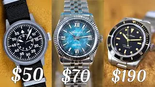 9 Aliexpress $50&ndash;$200 Watches That Outclass Swiss Entry-Level