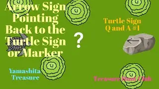 Arrow Sign Pointing Back to the Turtle Sign or Marker - Turtle Sign Q and A #1