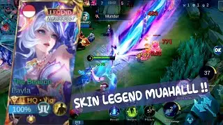 SKIN LAYLA SKIN LEGEND MARKSMAN TERKEREN !! ULTINYA WADIDAWWWW FULL SATU MAP !!