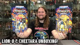 Lion-O & Cheetara Thundercats/Masters of the Universe Unboxing!