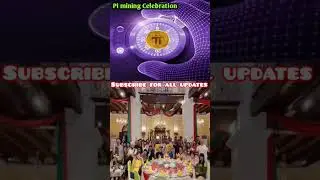 pi coin fans | pi network party | Pi network new update | pi network news #shorts #pinetwork #picoin