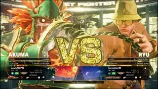 STREET FIGHTER V RANKED: RYU VS AKUMA