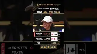 ALL IN WALKA - FOXEN VS CHIDWICK #dc #poker