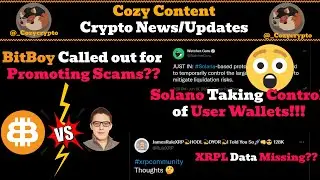 Ripple / XRP / Crypto News and Updates!  Bitboy DRAMA Tether AUDIT?? Solano Centralized 100%