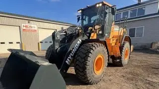 Walk around on the HL960A Hyundai wheel loader