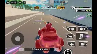 Playing hyper kart