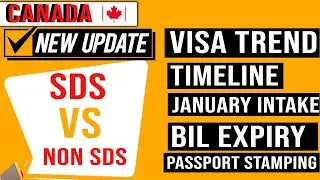 SDS VS Non SDS PPR Update | Visa Trend | Jan Intake | PPR Timeline | Study Visa Update | IRCC Update