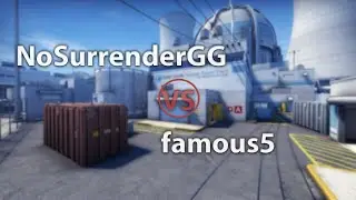 [RU] NoSurrenderGG vs famous5 | Игра 2 | Nuke | BO3 | День 2