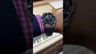 Omega Seamaster 300M - Black Dial on Stainless Steel Bracelet