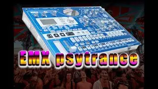 Korg EMX - Create a Convincing Psytrance Kick and  Bassline .. psy Goa electribe SnowMetal 2025