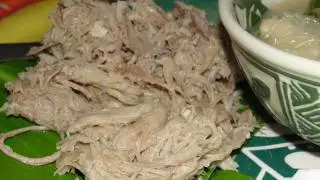 Slow Cooker Kalua Pig (Roast Pig) - Luau dish #1