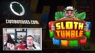 SLOTH TUMBLE ★ EXCELLENT BONUS FROM NEW RELAX ★ VIHISLOTS TWITCH STREAM