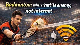 Badminton: where &lsquo;net&rsquo; is enemy, not internet