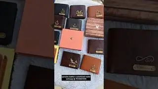 customized wallet for men | leather wallet with name | kerala customised gifts | valentines gifts