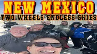 Motorcycle Ride Chasing Endless Skies | New Mexico