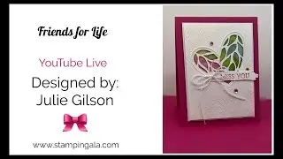 Heartfelt 'Miss You' Card Tutorial | Friends for Life Bundle with Peek-a-Boo Die Cut Window