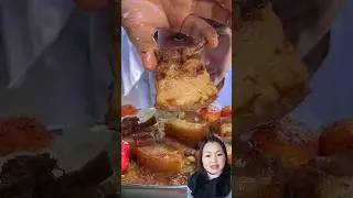 Brother eating fatty pork || pork mukbang 😋🤤#shorts #bangurkomasu #eatingporkcurry @rojevlogs