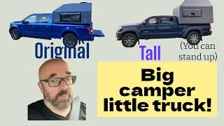 Midsize truck? Check.  Tiny camper? Check.  Affordable, light and fun? Check.