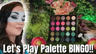 One of My Favorite Eye Looks EVER!! | Palette Bingo with Bella Beaute Bar Secret Garden palette