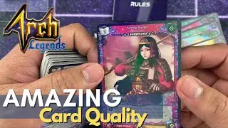 Arch Legends Card Quality Amazes Me - I&rsquo;m Calling it a Glass Finish