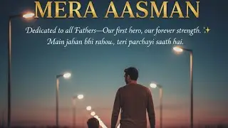 Mera Aasman - A Heart Touching Tribute to All Fathers ❤️ | Full Lyrics​Video