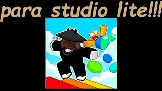 (Parte 1)Como fazer um obby no studio lite 