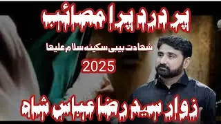 Masaib Bibi Sakina SA | Syed Raza Abbas Shah Sindhi Osara New Nohay 2022 Bibi  معصوم  Sakina s.a